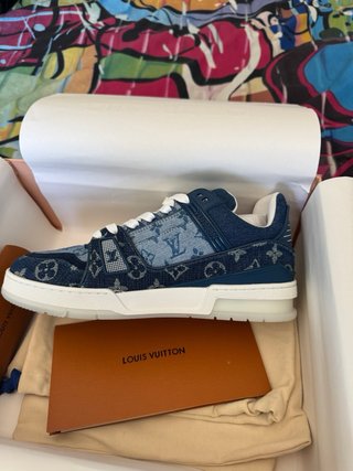 Zapatos Louis Vuitton Denim Monogram