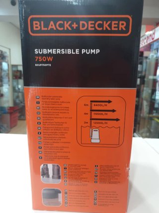 Bomba sumergible Black+Decker 750W