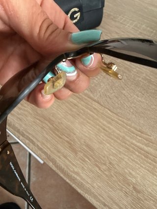 Gafas Dolce & Gabbana Negro/Dorado