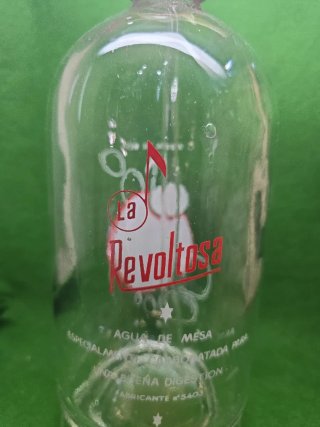 Sifón La Revoltosa Agua de Mesa
