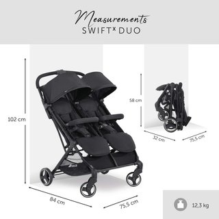 Silla de Paseo Gemelar Hauck Swift X Duo