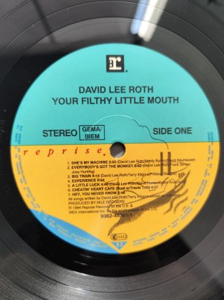 Vinilo David Lee Roth - Your Filthy Little Mouth.