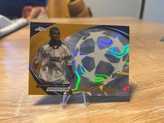 Samuel Eto'o Topps Chrome Starball Debut