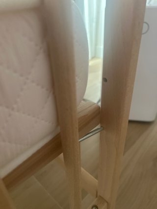 Cuna madera con colchón viscoelástico