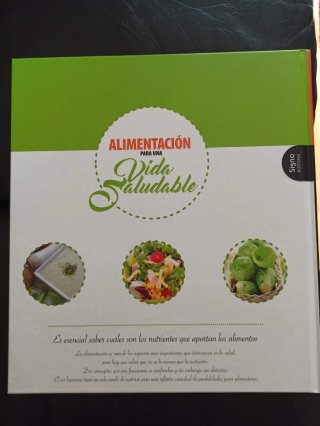 Libro Alimentación para una vida saludable