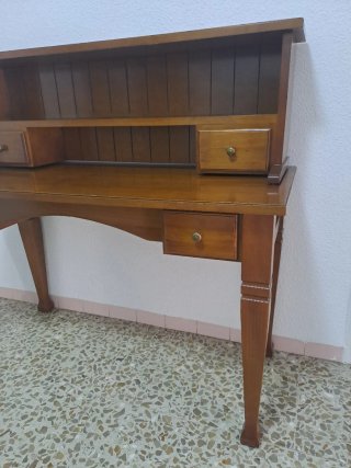 Escritorio buró de madera