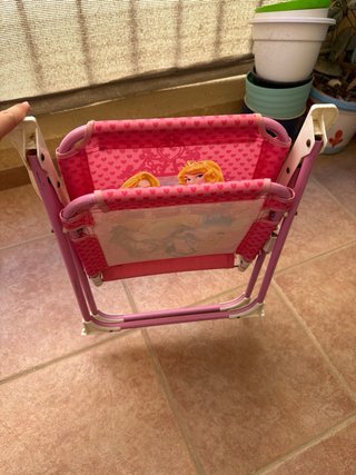 Silla Plegable Niña Princesas Disney