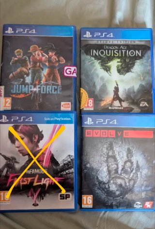 Pack 3 Juegos PS4