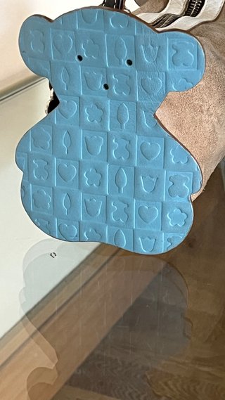 Bolso Tous Oso Beige y Azul Pequeño