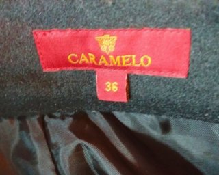 Falda niña de lana Caramelo. T-S. Sin estrenar.