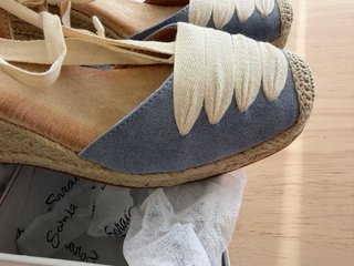 Zapatillas de esparto con cordones
