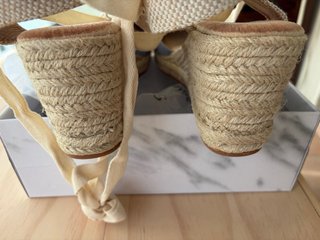 Zapatillas de esparto con cordones