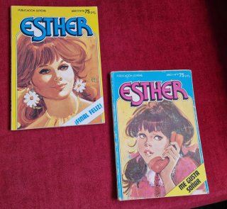 Lote libros Esther y su mundo vintage