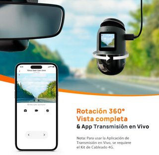 Cámara 70mai Dash CAM Omni 360°