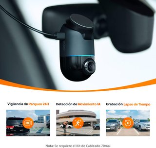 Cámara 70mai Dash CAM Omni 360°