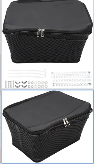 Cesta Bicicleta Trasera 20L Impermeable