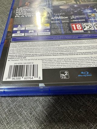 Call of Duty Black Ops 7 PS4 Multigeneración