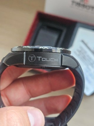 Tissot T-Touch Connect Solar Preto/Prata
