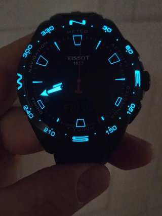 Tissot T-Touch Connect Solar Preto/Prata
