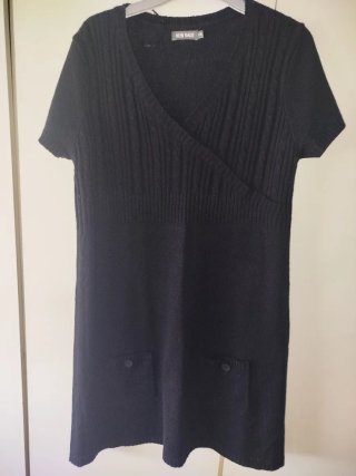 Vestido de lana NEW SAKS XXL