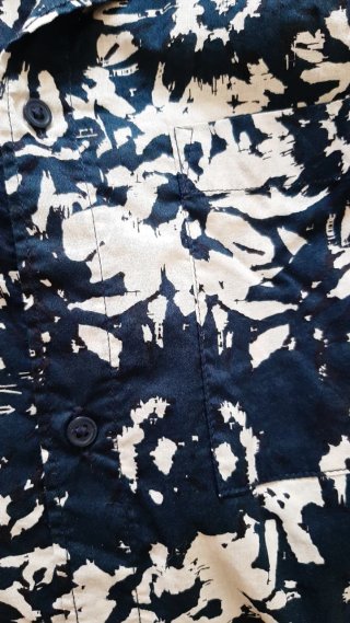 Camisa Hawaiana H&M Manga Corta Talla M