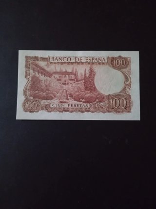Billete 100 pesetas 1970 Manuel de Falla