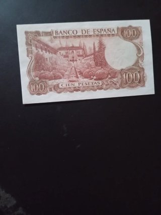 Billete 100 pesetas 1970 Manuel de Falla