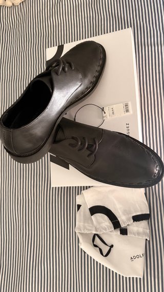 Scarpe eleganti Adolfo Dominguez nere taglia 43
