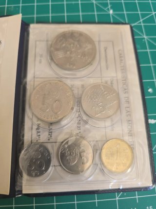 Cartera Mundial 82 España Monedas