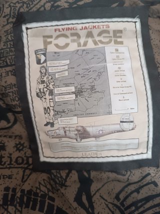 Chaqueta vintage estilo bomber  de cuero marrón