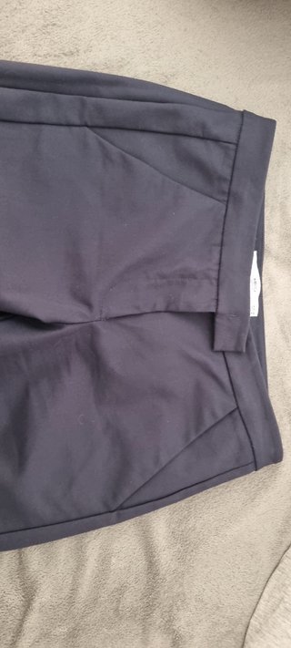 Pantalón de vestir azul Mango Talla M