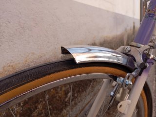 Bicicleta Confersil Morada y Blanca