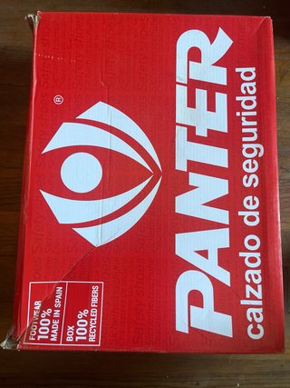 Zapatos de seguridad Panter negros y azules