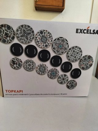 Set Piatti Excelsa Maioliche