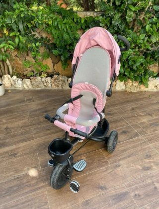 Triciclo Kinderkraft Rosa