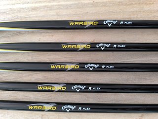 Set Hierros Callaway Warbird (5-9) Grafito Regular