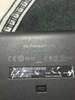 Disco Duro Externo WD My Passport Ultra 1TB
