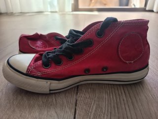 Converse rojas caña media 4,5