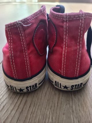 Converse rojas caña media 4,5