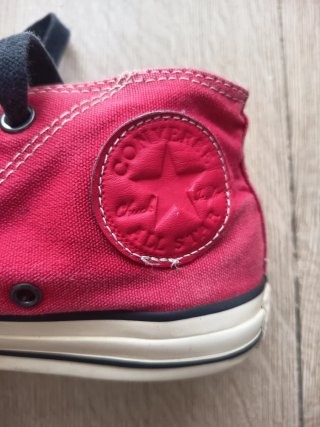 Converse rojas caña media 4,5