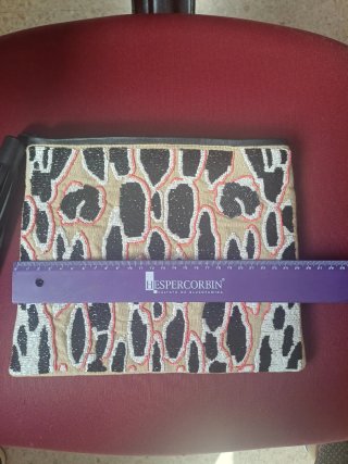 Cartera de fiesta CUPLE bordado