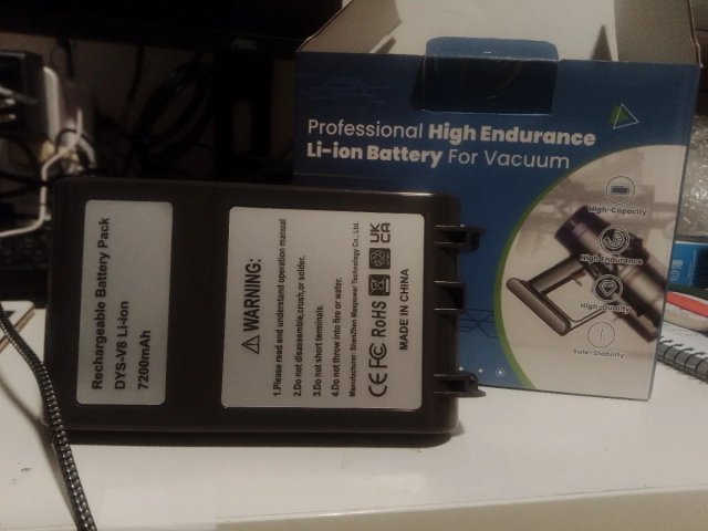 Batería Li-ion 7200mAh para aspiradora