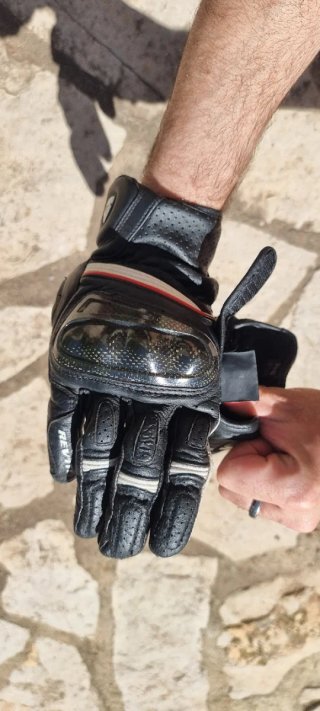 Guantes Moto REV'IT! Chicane Rojo Negro Talla L