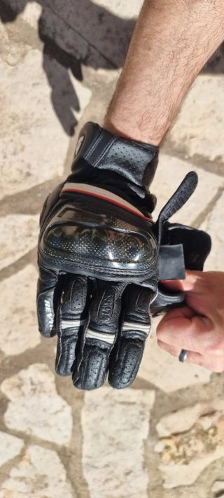 Guantes Moto REV'IT! Chicane Rojo Negro Talla L