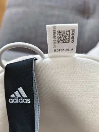 Sudadera Adidas Fleece Blanca Real Madrid