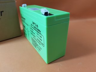 Batería U-Power AGM 6V 12Ah Sellada Recargable
