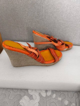 Lote Sandalias Mujer Cuñas Altas