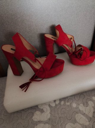 Lote Sandalias Mujer Cuñas Altas