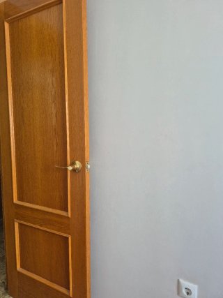 Puertas de madera con cristal
