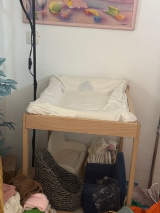 Cambiador Bebé Ikea Madera
